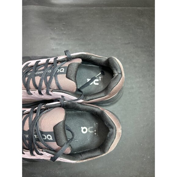 On Cloud Cloudrunner Waterproof Black/Grape Running Shoes Womens Size 7.5 - Picture 6 of 10